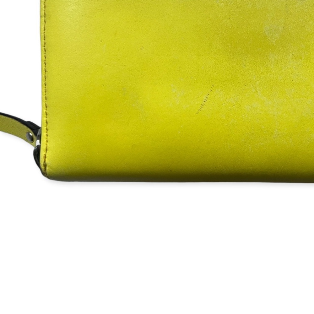 Kate Spade New York large Continental Wallet in Lemon Yellow - Picture 5 of 8